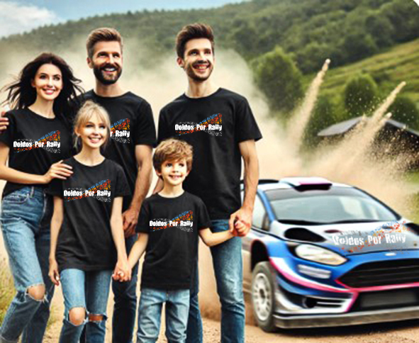 familia tshirt preta